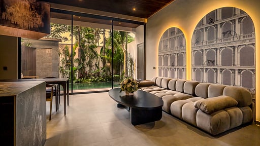 Villa Umayam Townhouse Six Гостиная