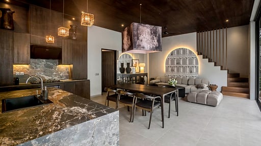 Villa Umayam Townhouse Seven Woonkamer