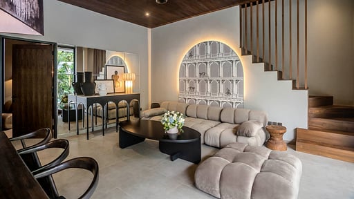 Villa Umayam Townhouse Seven Woonkamer