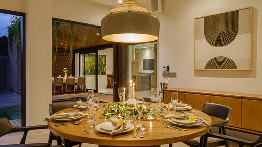 Villa Uni Canggu Dining area