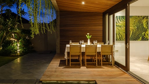 Villa Uni Canggu Dining area