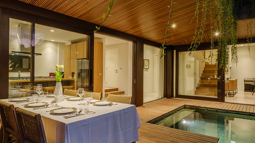 Villa Uni Canggu Dining area