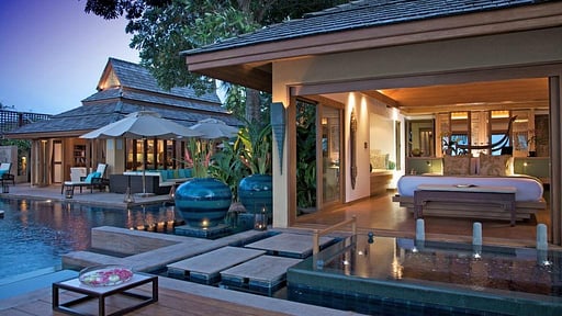 Villa Upni Duniya Schlafzimmer 1