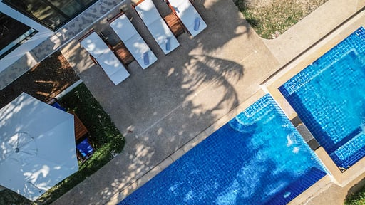 Villa V136 Coconut Palms Drohnen-Bilder