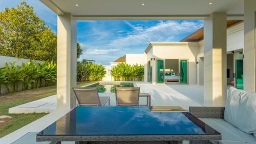 Villa V140 Chalong C Terrasse/Veranda