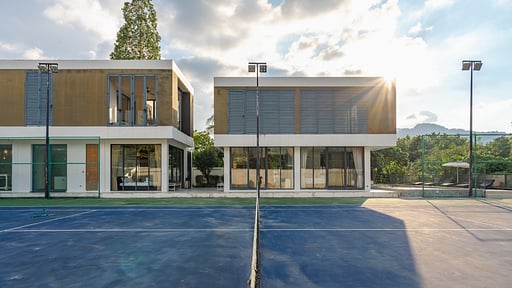 Villa V158 Tennis Court Tennisplatz