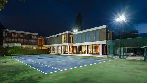 Villa V158 Tennis Court Tennisplatz