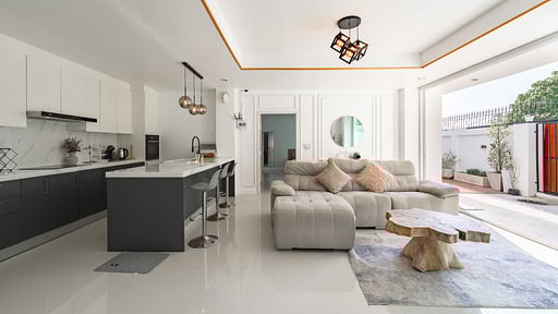 Villa V163 Scoop Living room