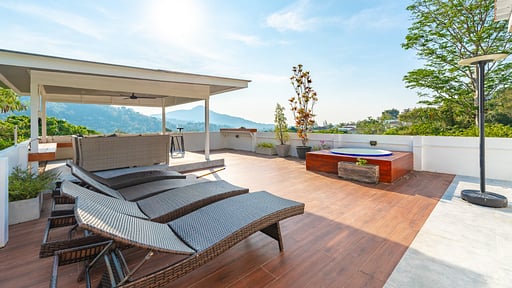 Villa V163 Scoop Rooftop lounge