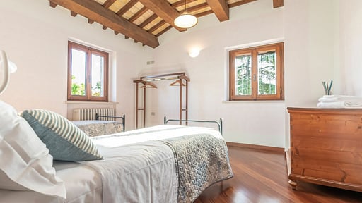 Villa Vagnini Camera da letto 1