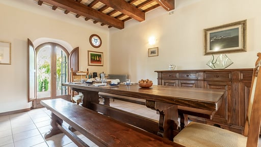 Villa Vagnini Zona pranzo