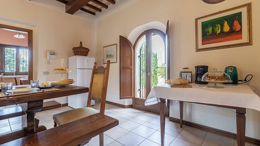 Villa Vagnini Zona pranzo