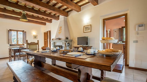Villa Vagnini Zona pranzo