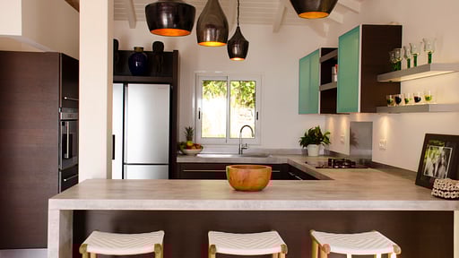 Villa Vague Bleue Kitchen