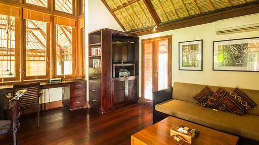 Villa Vajra Media room