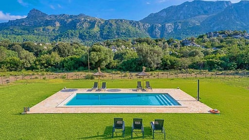 Villa Vall den March Zwembad