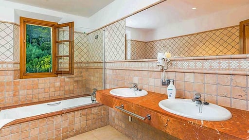 Villa Vall den March Slaapkamer 1