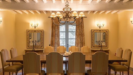 Villa Valle Dining area 1