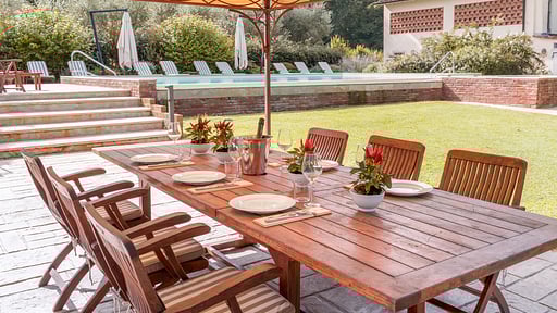 Villa Valle Dining area