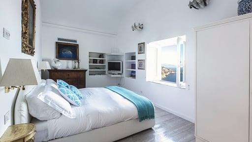 Villa Vangelo Camera da letto 1