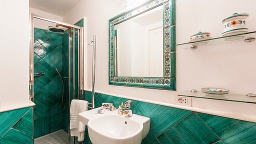 Villa Vangelo Camera da letto 1