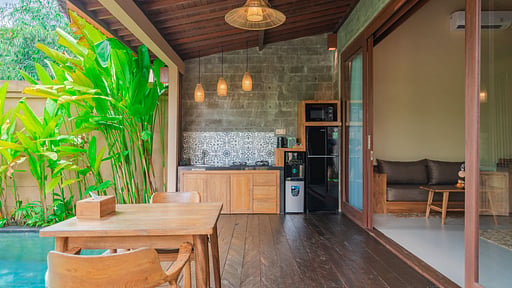 Villa Varendra Ubud Kitchen