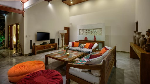 Villa Vastu Seminyak Wohnbereich