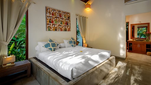 Villa Vastu Seminyak Schlafzimmer 2