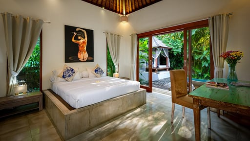 Villa Vastu Seminyak Schlafzimmer 3