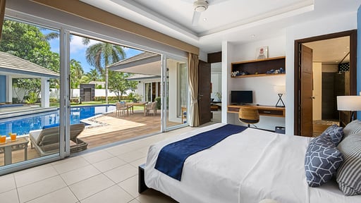 Villa Velaya Blue Bedroom 1