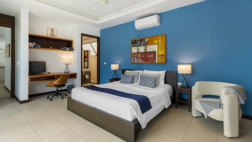 Villa Velaya Blue Bedroom 1