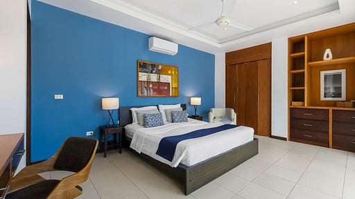 Villa Velaya Blue Bedroom 1