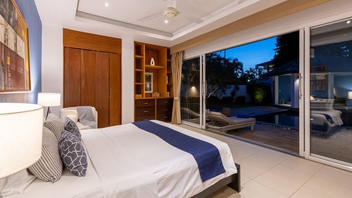 Villa Velaya Blue Bedroom 1