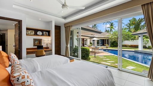 Villa Velaya Blue Bedroom 2