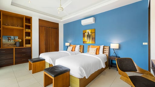 Villa Velaya Blue Bedroom 2