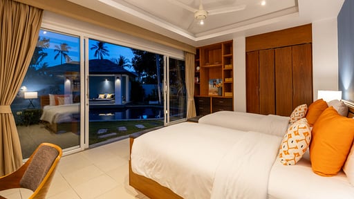 Villa Velaya Blue Bedroom 2