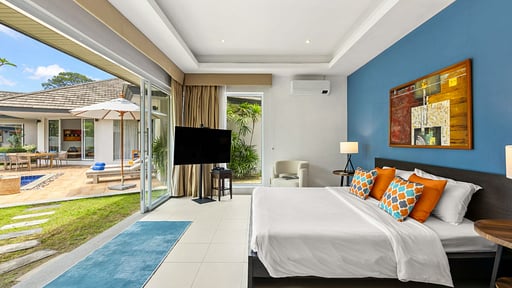 Villa Velaya Blue Bedroom 3