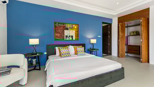 Villa Velaya Blue Bedroom 3