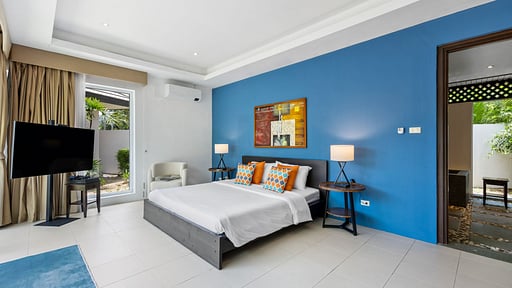 Villa Velaya Blue Bedroom 3