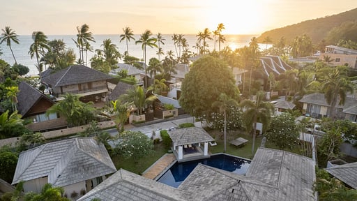 Villa Velaya Blue Drone pictures