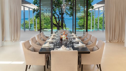 Villa Verai Обеденная зона