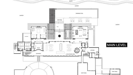 Villa Verai Схема помещений