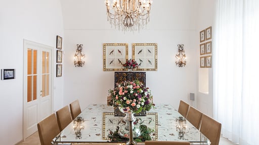 Villa Verdemare Eethoek