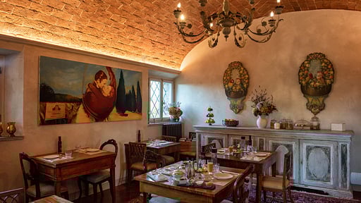 Villa Verdeto Dining area