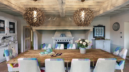 Villa Vetrichina Salle à manger