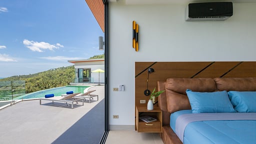 Villa Victoria Chaweng Camera da letto 1