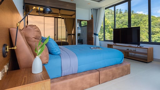 Villa Victoria Chaweng Camera da letto 1