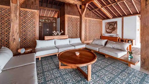 Villa Victoria Nusa Penida Living room