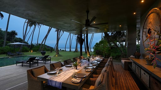 Villa Victoria Обеденная зона