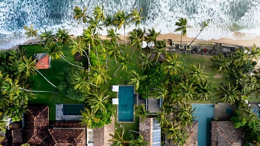 Villa Victoria Фото с дрона